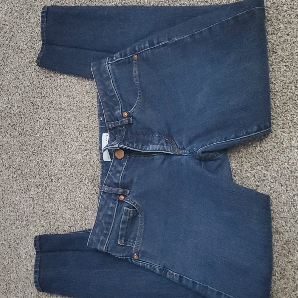 LOFT curvy skinny